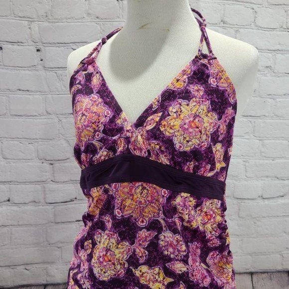 Motherhood Maternity Bathing Suit halter top - Picture 5 of 16